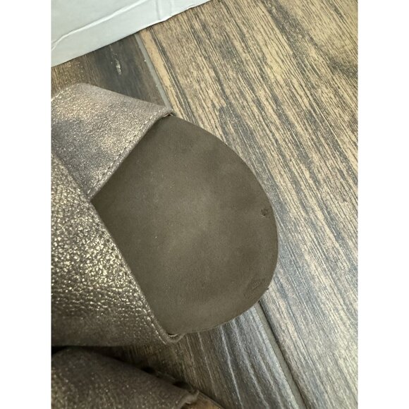 Boutique by corkys Teresa Size 9 Brown Distressed Wedge Comfort Sandal Shoe - Picture 5 of 12